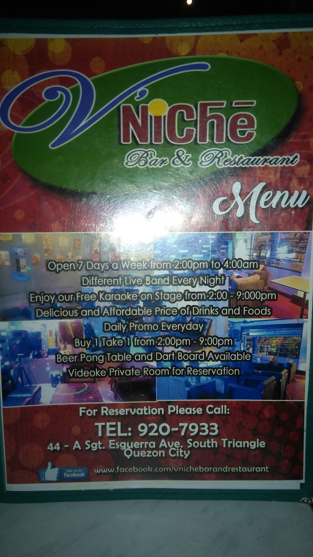 V Niche Bar and Restaurant