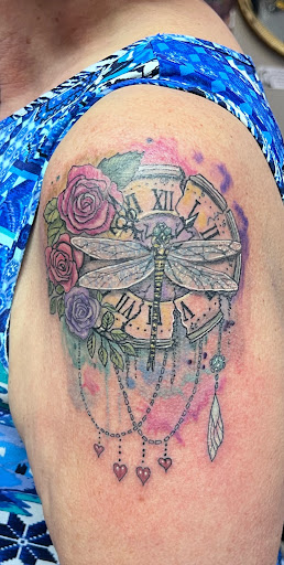 Explore japanese snake tattoo ideas, creative tattoo ideas in Linn Creek, available at Hillard Skillard Tattoos, LLC.