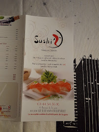 Sushi Z à Le Plessis-Belleville menu