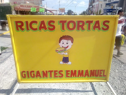 TORTAS GIGANTES EMMANUEL - Av. Gustavo Baz Prada 407, Ixtlahuaca, 50740 Ixtlahuaca de Rayón, Méx., Mexico