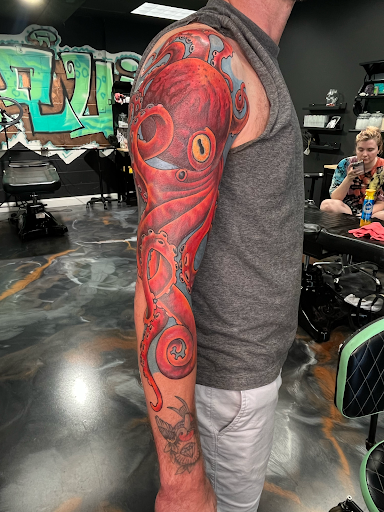 Explore three heart tattoo ideas, creative tattoo ideas in Cincinnati, available at UniquInk Tattoos & Piercings