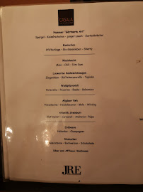 Carte du Casala - das Restaurant à Meersburg
