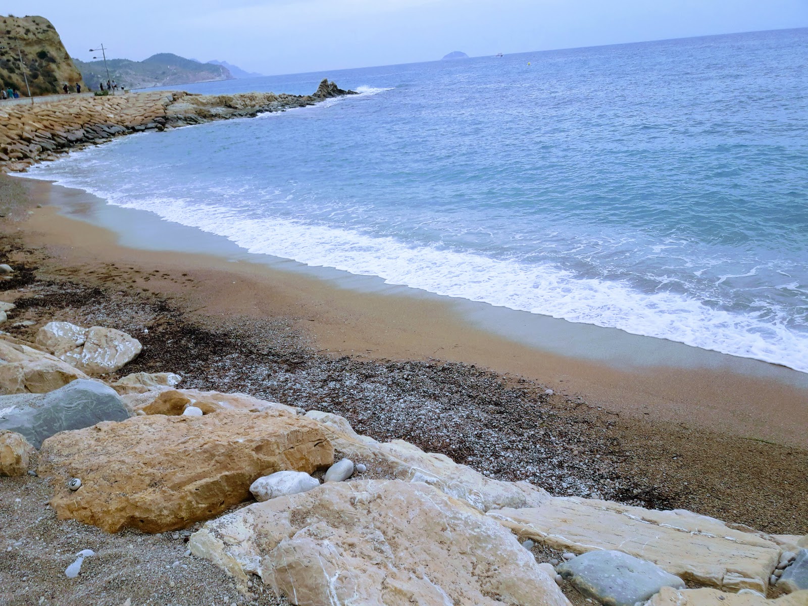 Platja dels Estudiantes'in fotoğrafı - rahatlamayı sevenler arasında popüler bir yer