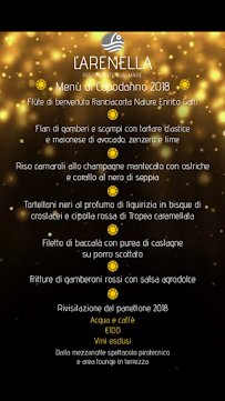 Restaurant L'Arenella ristorante sul mare à Zoagli (la carte)