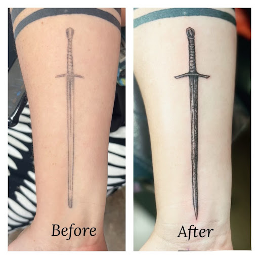 Explore anus tattoo ideas, creative tattoo ideas in Randleman, available at Hidden Lotus Tattoo