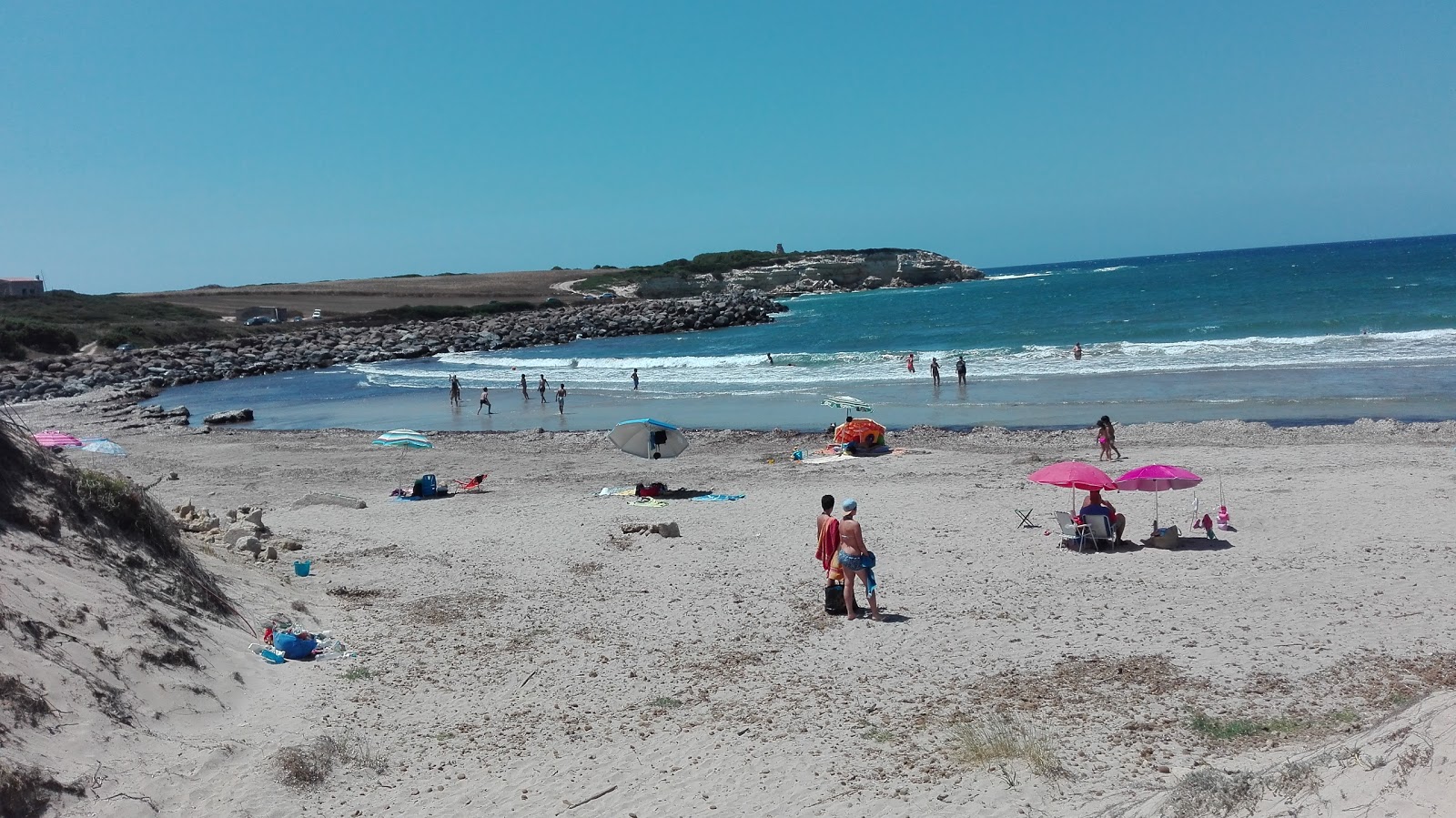 Spiaggia Di Is Benas'in fotoğrafı - Çocuklu aile gezginleri için önerilir