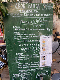 Restaurant Crok'panda à Arles - menu / carte