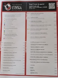 Carte du Taverna Etrusca à Viterbo