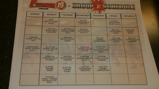 Gym «Fitness 19», reviews and photos, 4115 Concord Blvd #10, Concord, CA 94519, USA