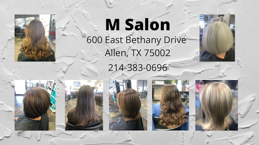 Hair Salon «M Salon», reviews and photos, 600 E Bethany Dr, Allen, TX 75002, USA
