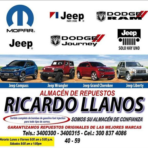 Almacen Ricardo Llanos Dodge y Jeep