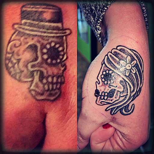 Find are hand tattoos a bad idea for your next unique tattoo in Carbondale at Artistic Mind Tattoos