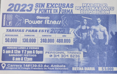 Gym Power Fitness Ibague