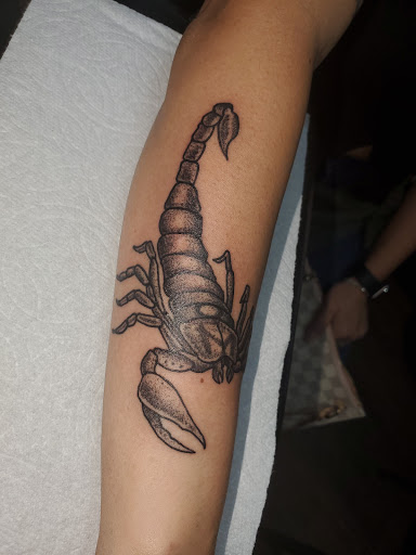 Explore flower tattoo sleeve ideas, creative tattoo ideas in Lubbock, available at Sinners & Saints Art Company