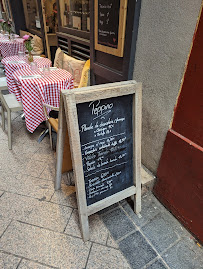 Menu / carte de Peppino à Nice