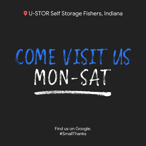 Self-Storage Facility «U-STOR Self Storage», reviews and photos, 10921 E 126th St, Fishers, IN 46038, USA