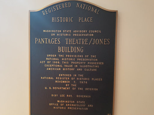 Performing Arts Theater «Pantages Theater - Broadway Center for the Performing Arts», reviews and photos, 901 Broadway, Tacoma, WA 98402, USA