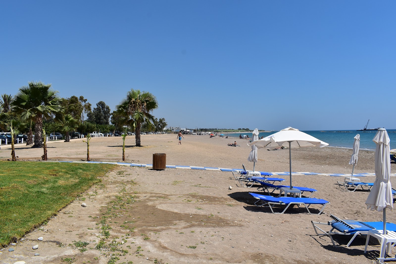 Yeroskipou beach的照片 便利设施区域