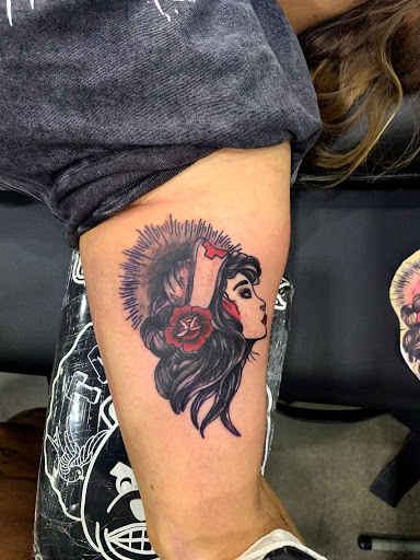 Explore tattoo ideas for father and son, creative tattoo ideas in Dayton, available at Uppity Tattoos