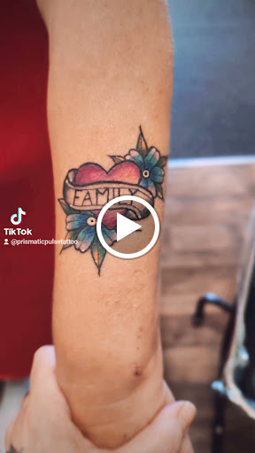 Explore tattoo ideas loyalty, creative tattoo ideas in Cornelia, available at Prismatic Pulse Tattoo