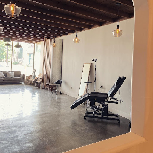 Explore neck and shoulder tattoo ideas, creative tattoo ideas in Tarzana, available at Patch Tattoo Therapy