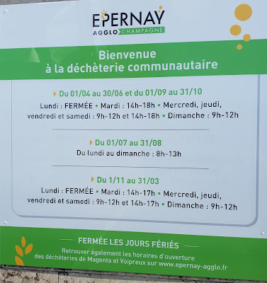 Déchèterie communautaire de Pierry à Pierry