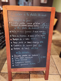 Menu / carte de L'index Restaurant à Craponne