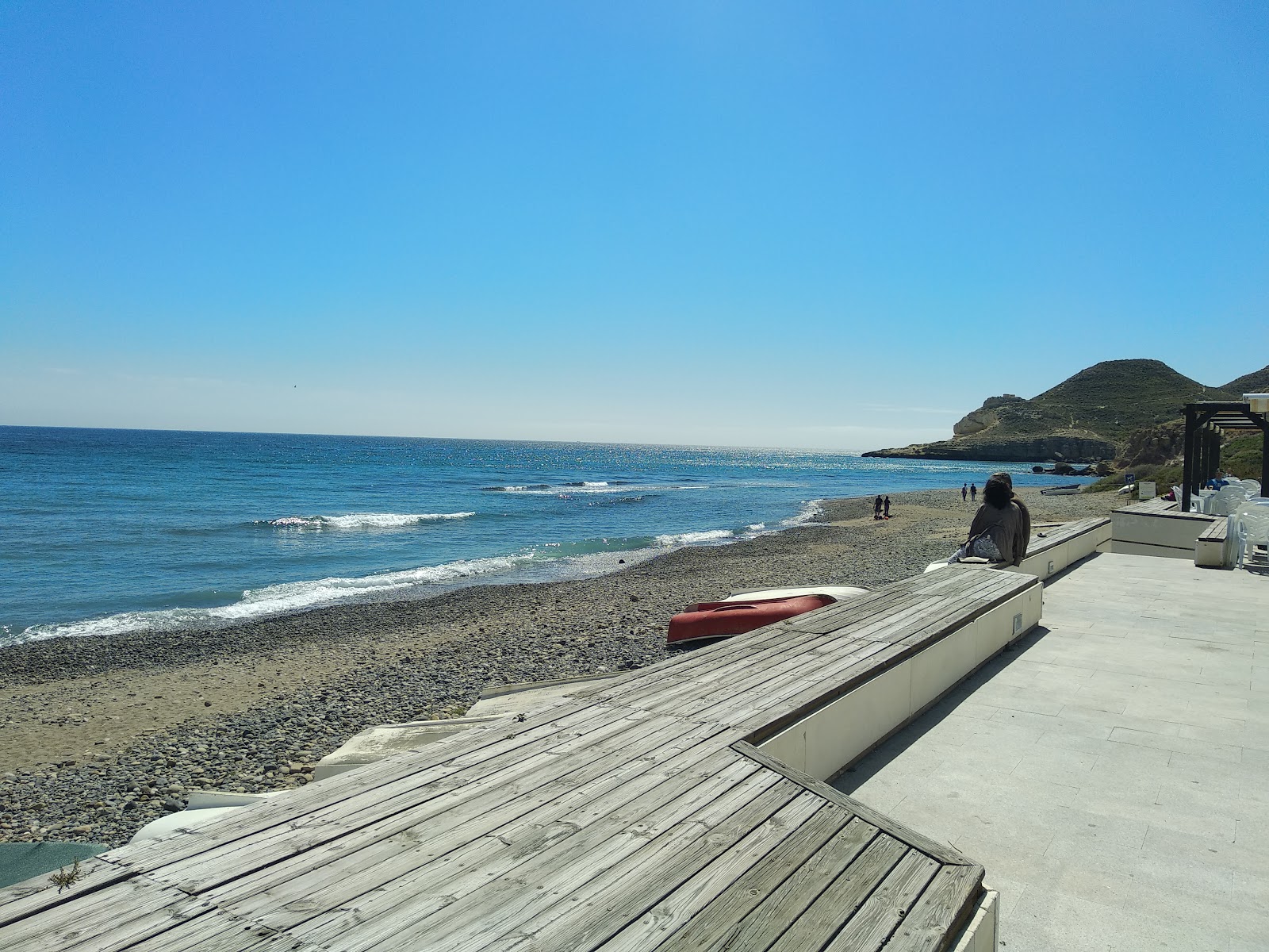 Foto af Playa de las Negras med rummelig bugt