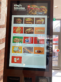 Menu / carte de Burger King à Cologne