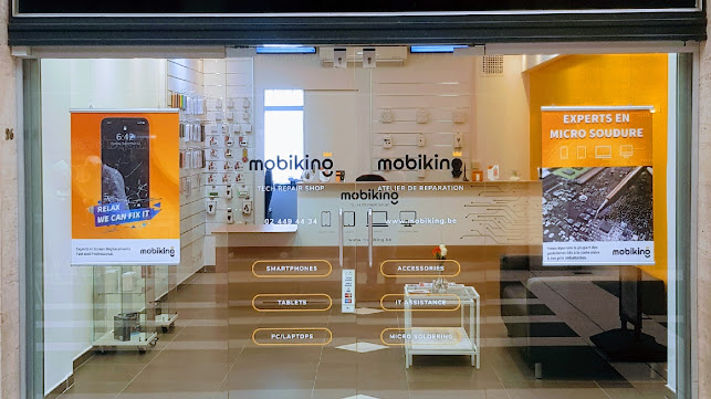 Mobiking | Réparation iPhone, iPad, MacBook, Samsung, Huawei & d'autres marques à Bruxelles