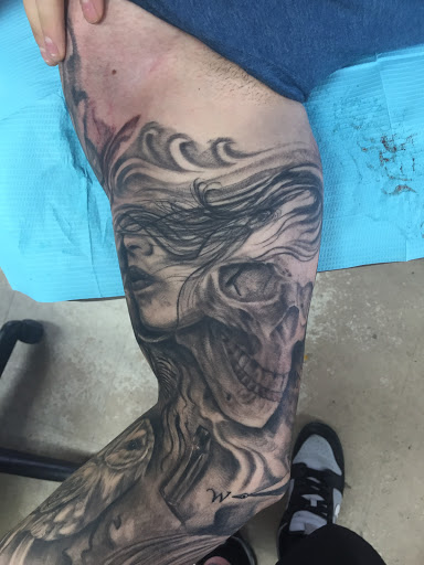 Explore flower tattoo ideas for guys, creative tattoo ideas in Lawton, available at Avenue Tattoo Studio