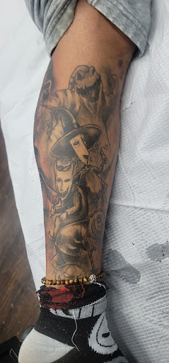 Explore tattoo sleeve skull ideas, creative tattoo ideas in East Windsor, available at AAA Tattoo