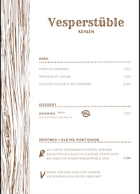 Vesperstüble Kehlen à Meckenbeuren carte