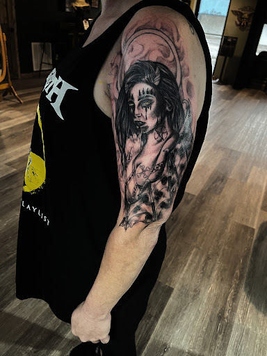 Explore tmc tattoo ideas, creative tattoo ideas in Gadsden, available at Sacred Art Tattoo Company