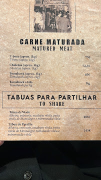 Restaurante A Gina em Lisbon menu n° 2