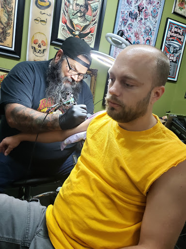 Explore yellowstone tattoo ideas, creative tattoo ideas in Houston, available at 713 Tattoo Parlour