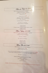 Restaurant chinois Yang xiao chu 杨小厨 à Paris (la carte)