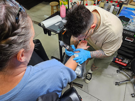 Explore tattoo ideas for grandkids names, creative tattoo ideas in Albuquerque, available at Por Vida Tattoo