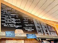 Menu du Chalet Etoile à Cervinia