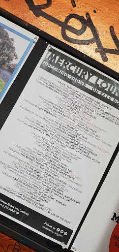 Lounge «Mercury Lounge», reviews and photos, 217 E Houston St, New York, NY 10002, USA