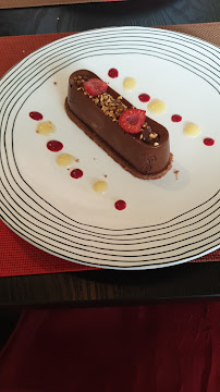 Tarte au chocolat du Restaurant français Auberge de l'Epine à Itteville - n°16