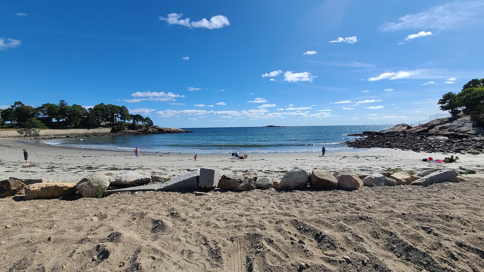 Foto di White beach con molto pulita livello di pulizia