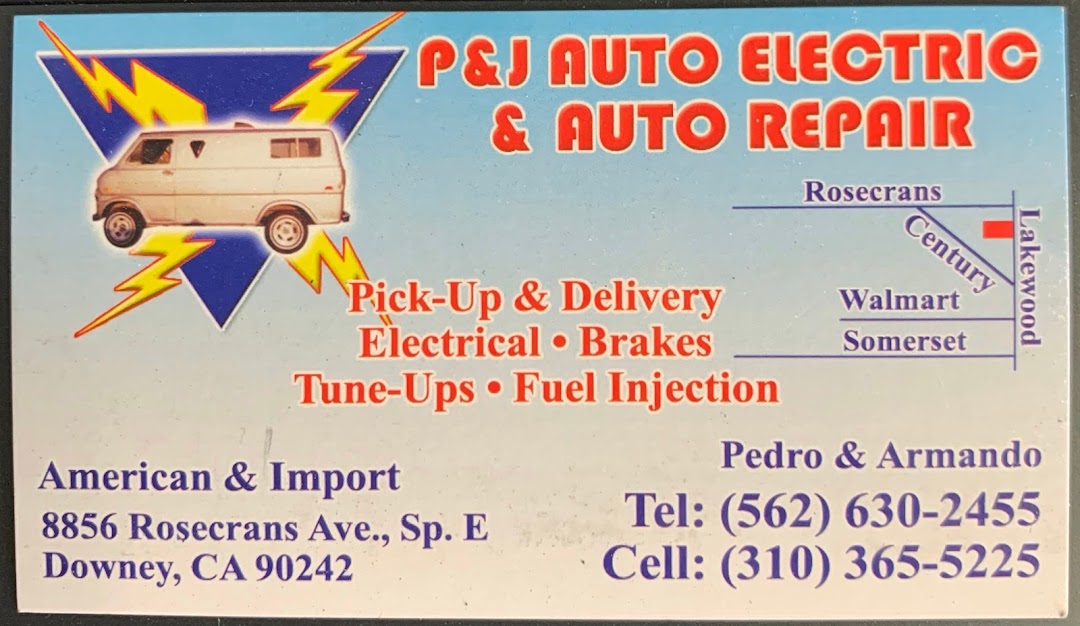 P&J Auto Electric & Auto Repair