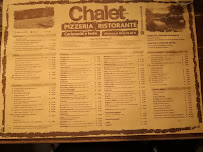 Carte du Chalet Rocca dei Folli | Pizzeria - Ristorante à Folli