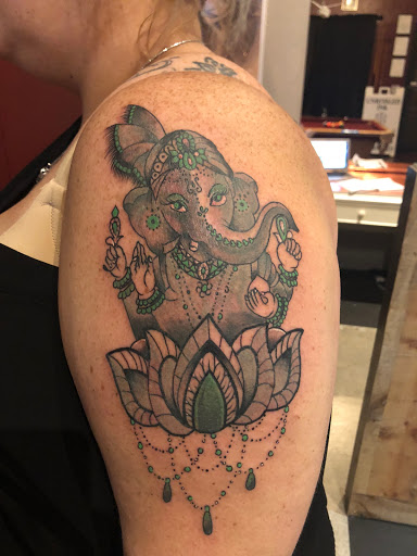 Explore godzilla tattoo ideas, creative tattoo ideas in Cape Coral, available at UNRIVALED INK