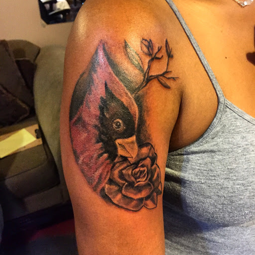 Explore ghostbusters tattoo ideas, creative tattoo ideas in Atlanta, available at Camp Creek Body Art & Laser