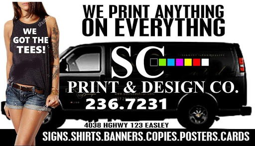 Print Shop «SC PRINT & DESIGN CO.», reviews and photos, 4038 Calhoun Memorial Hwy, Easley, SC 29640, USA