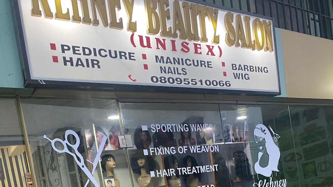Kehney beauty salon affordable human hair wig & bundles shop in Ajah , Lagos , Nigeria