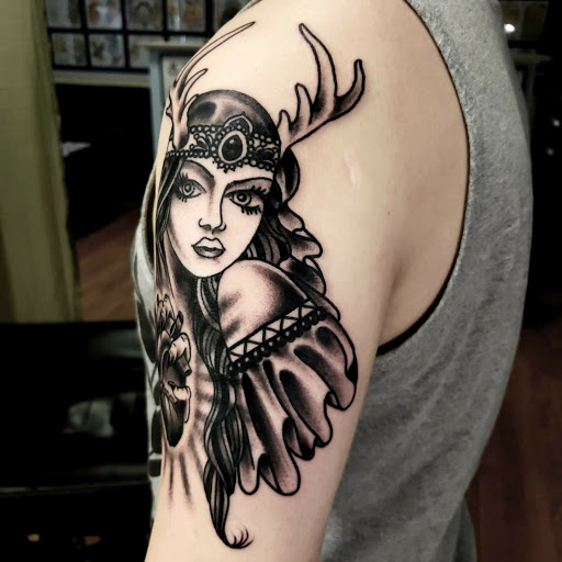 Tattoo Shop «Mr. Blue Sky Tattoo», reviews and photos, 6690 E Black Horse Pike #11, Egg Harbor Township, NJ 08234, USA