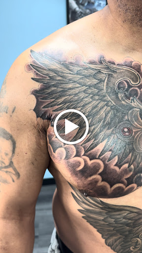 Explore cali tattoo ideas, creative tattoo ideas in Forest Hills, available at Noble Ink Tattoo Studio